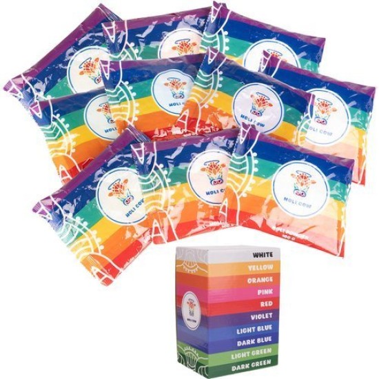 HOLI PŪDERA KRĀSU KOMPLEKTS - 10 KRĀSAS